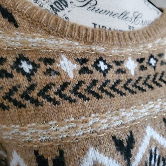 NWT SAM EDELMAN DIXIE FAIR ISLE BENTON SWEATER - Picture 3 of 9